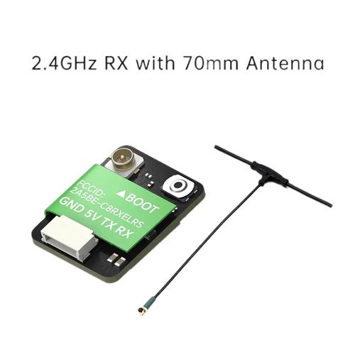 iFlight ExpressLRS ELRS Nano Receiver 2.4G RX+40mm Mini Antenna