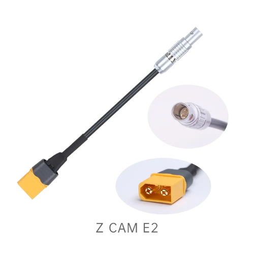 iFlight Taurus X8 XT60H-Male to Z CAM E2-M4 Power Cable (2 Holes)