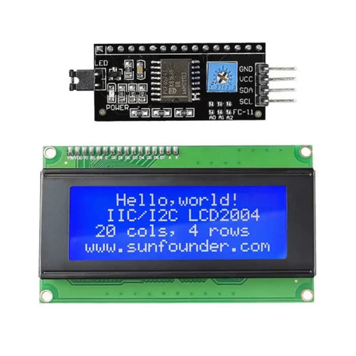 IIC/I2C/TWI Serial 2004/20x4 LCD Module Shield for Arduino Uno/Mega2560