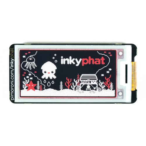 Inky pHAT eInk Display Yellow/Black/White