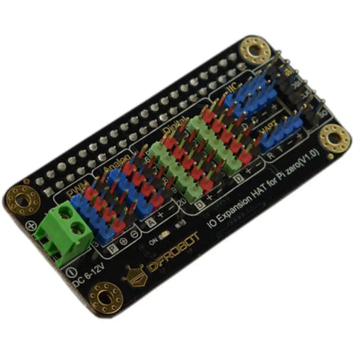 IO Expansion HAT for Raspberry Pi Zero/Zero W