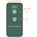 IR Remote Controller (2-Key)