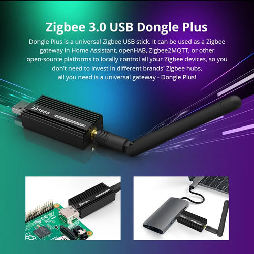 iTead Studio Zigbee 3.0 USB Dongle Plus–ZBDongle-E