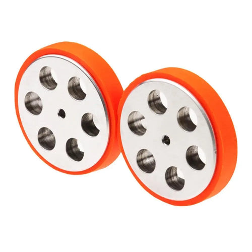 JSumo v2 Aluminum Soft Silicone Wheel 43x11mm (Pair)