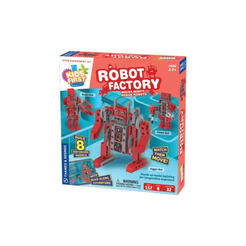 Thames & Kosmos Kids First Robot Factory: Wacky Misfit Rogue Robots