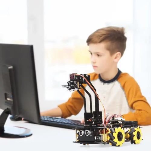 King Kong Robot KR20004 4WD Mechanical Robot Arm Kit