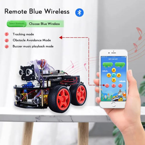 King Kong Robot KR20011 UNO Bot Smart Car Robot Kit Compatible w/ Arduino