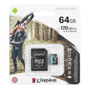 Kingston 64GB SD/MicroSD Memory Card w/ Adapter
