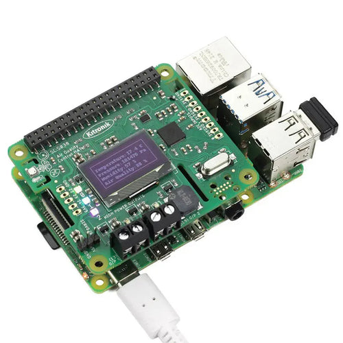 Kitronik Air Quality Control HAT for Raspberry Pi w/ Sensor Inputs & OLED Screen