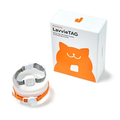 LavvieTAG Smart Cat Health Tracker (Solo Bundle)