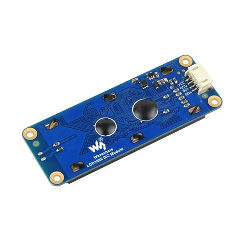 Waveshare LCD1602 I2C Module, White on Blue, 16x2 Characters LCD, 3.3V/5V