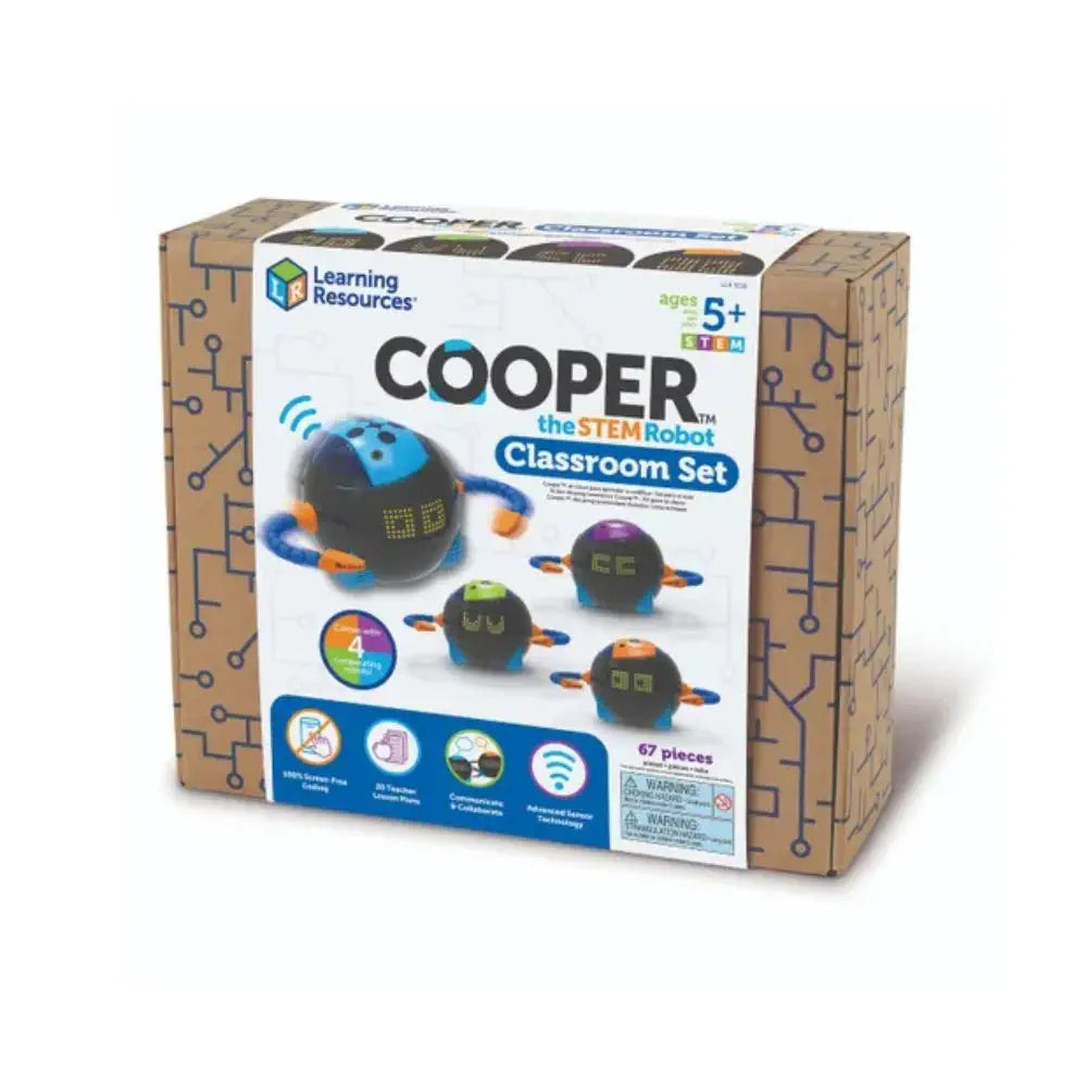 Learning Resources Cooper STEM Robot Classroom Set