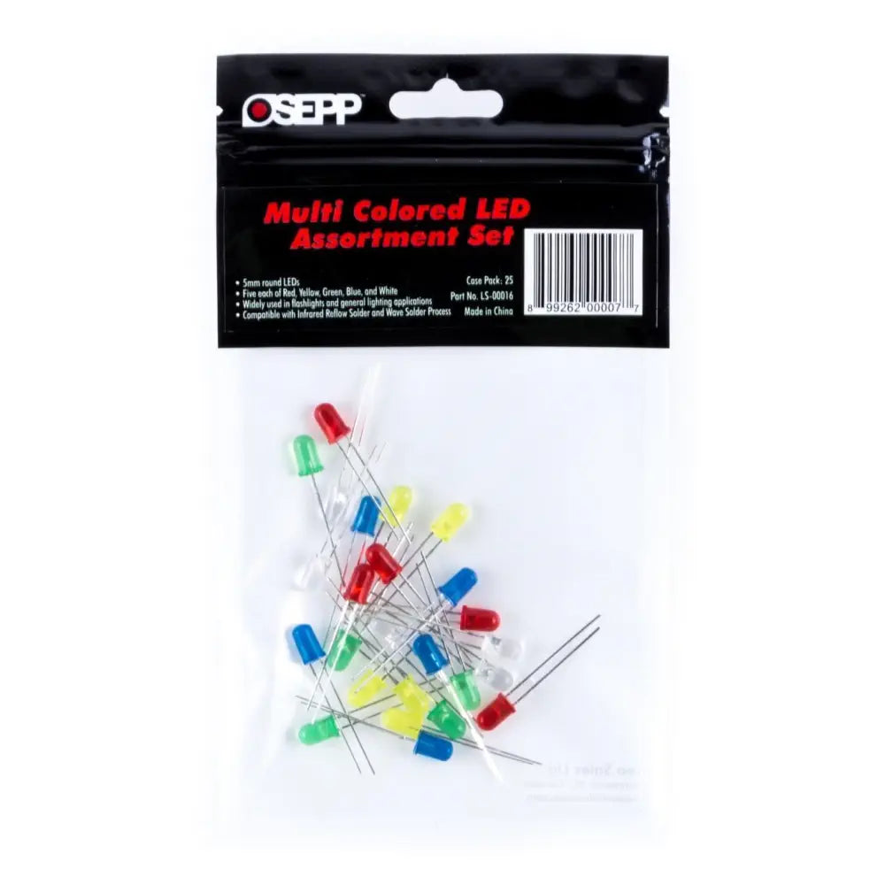 LED Assortment Set (25pk) - RobotShop