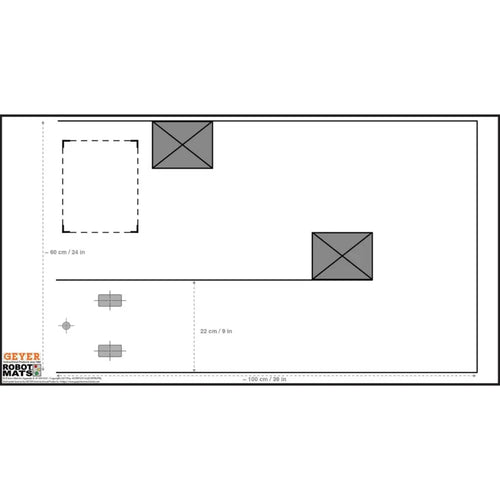 LEGO EV3 Intro Course Mat for Appendix B