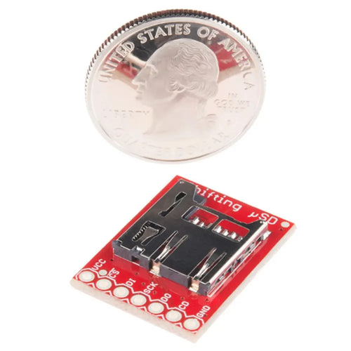 Level Shifting microSD Breakout Board