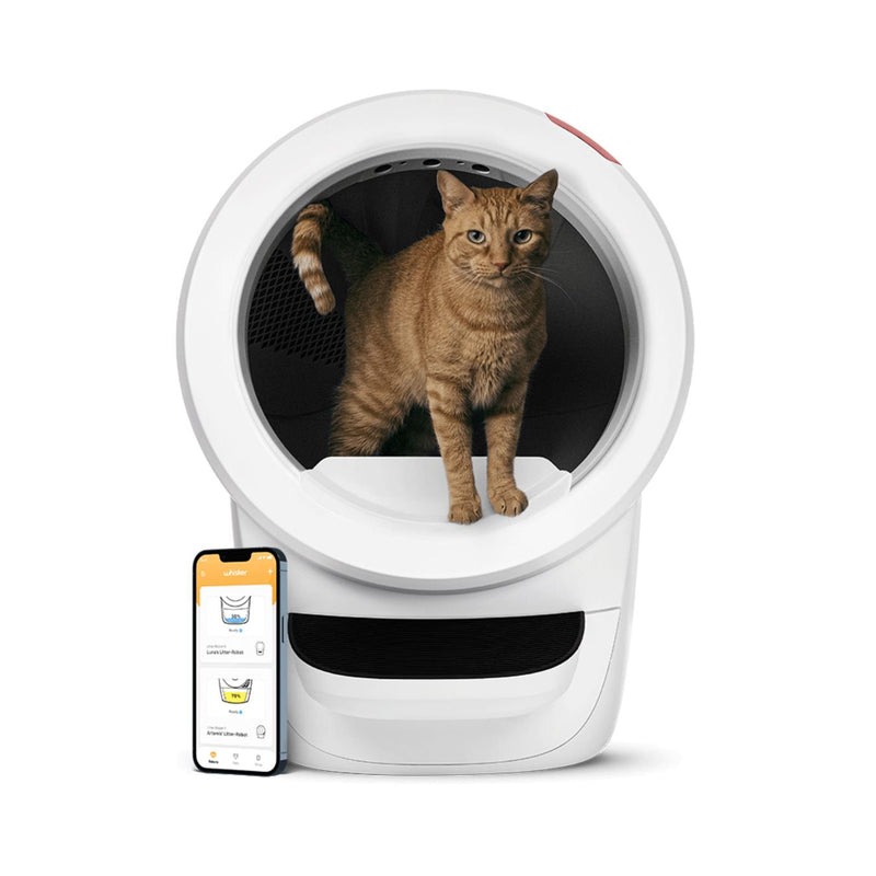 Litter-Robot 4 Automatic Self-Cleaning Litter Box - White (Refurbished)