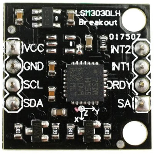 LSM303 Tilt Compensated 3 Axis Compass