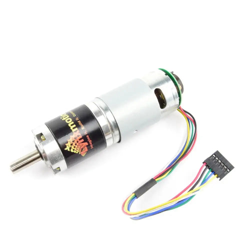 Lynxmotion 12V 20 rpm 167.88oz-in 1:99.5 Brushed DC Gear Motor w/ Encoder