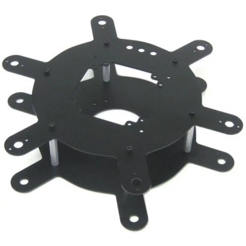 Lynxmotion Aluminum Hexapod 3-R Body Kit - Round Mini (Brushed)