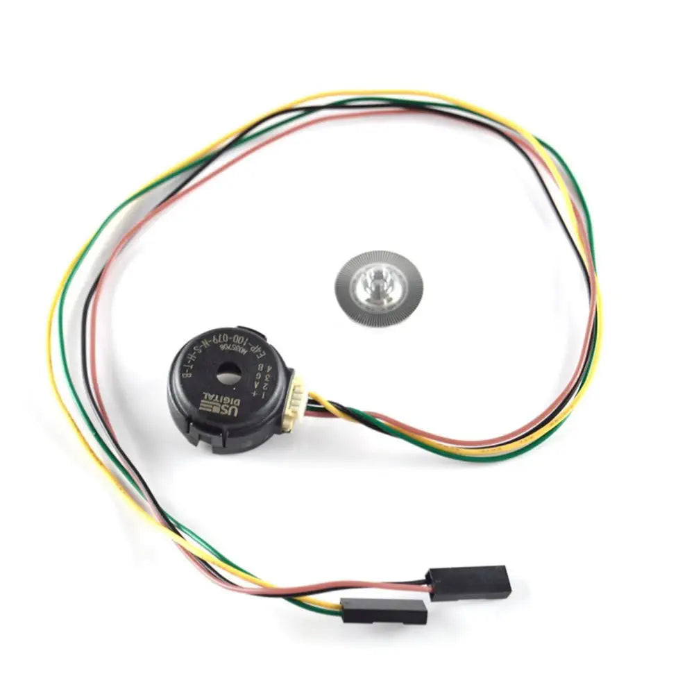 Lynxmotion Quadrature Motor Encoder V2 (w/Cable) - RobotShop