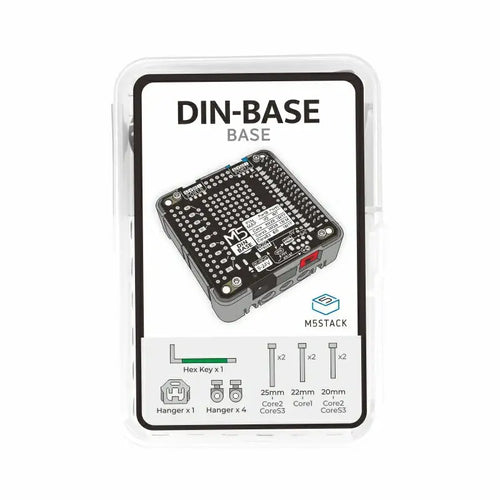 M5Stack DinBase w/ 500mAh Battery for M5Core