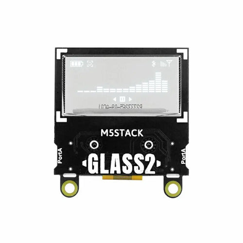 M5Stack Glass 2 Unit w/ 1.51 inch Transparent OLED Display