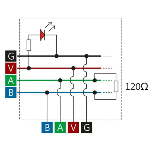 M5Stack RS485T T-Shaped Connector