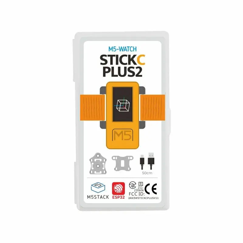 M5Stack StickC Plus2 Watch Kit w/ Accessories - RobotShop