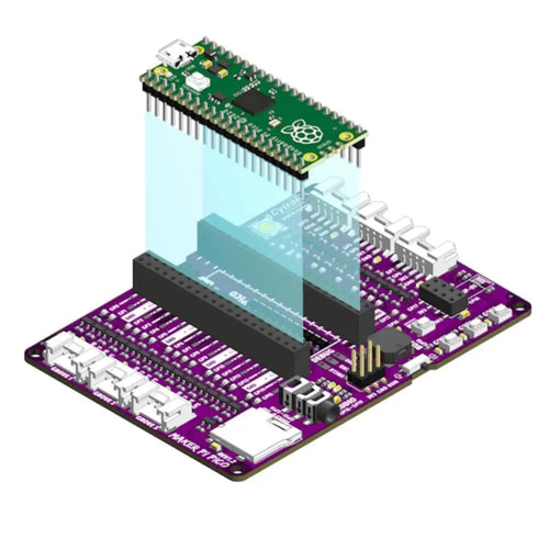 Maker Pi Pico (w/o Pi Pico): Simplifying Raspberry Pi Pico for Beginners