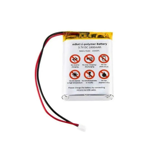 MBot Slim Li-Polymer Battery, 3.7V 1800mAh