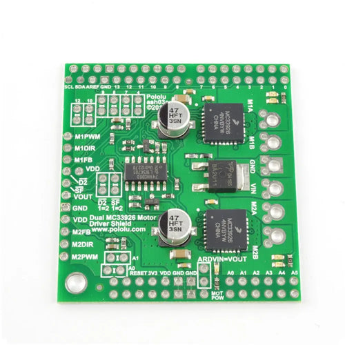 Pololu Dual MC33926 Motor Driver Shield for Arduino