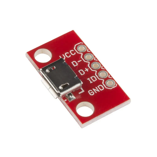 microB USB Breakout Board