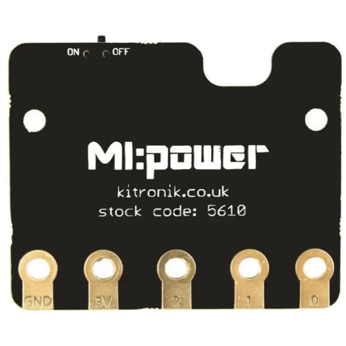 Kitronik MI:power Board for micro:bit V2