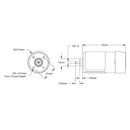 Modern Robotics 12V DC Motor (FTC Legal)