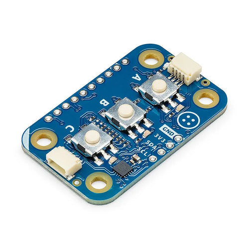 Modulino Buttons w/ 3 Push Buttons & LEDs