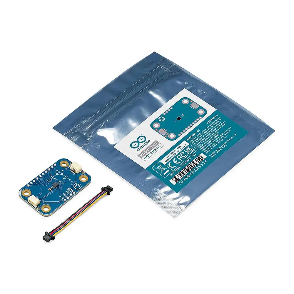 Modulino® Movement 6-axis IMU w/ LSM6DSOXTR for Acceleration & Rotation Measurement