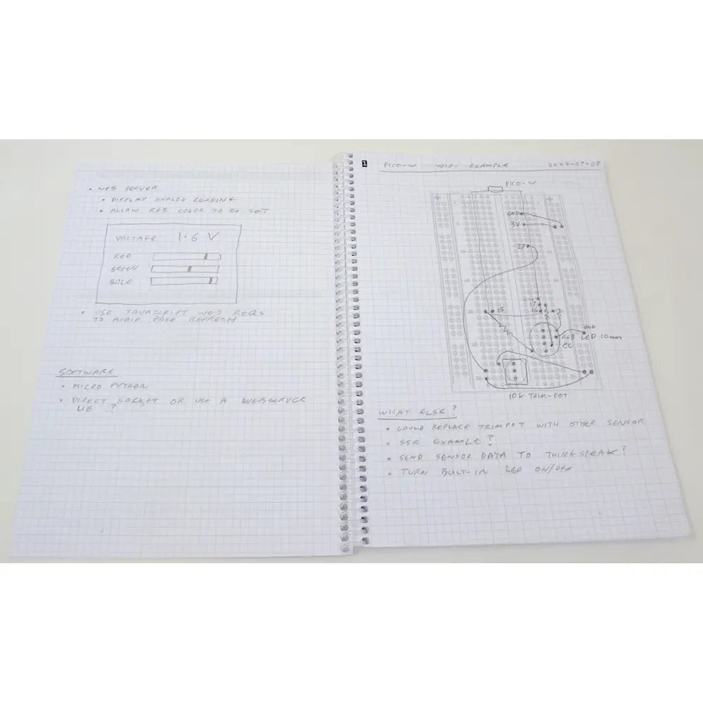 Monk Makes Electronics Notebook