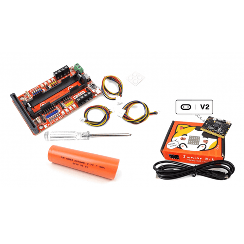 MOTION:BIT w/ micro:bit Jr Kit + 18650 Li-Ion Battery
