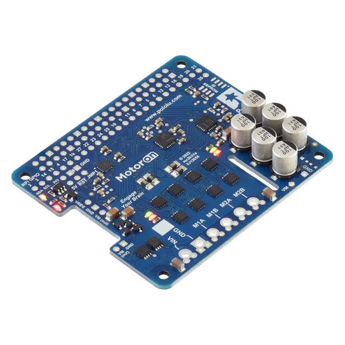 Motoron M2H24v14 Dual High-Power Motor Controller for RPi (No Connectors/Standoffs)