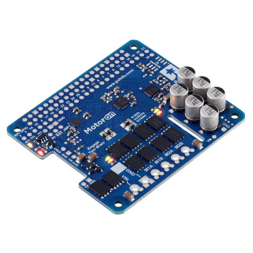 Motoron M2H24v16 Dual High-Power Motor Controller for RPi (No Connectors/Standoffs)