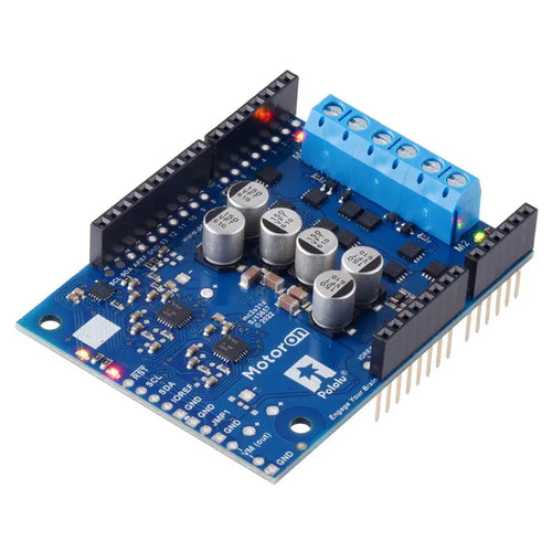 Motoron M2S18v18 Dual High-Power Motor Controller Shield for Arduino w/ Connectors