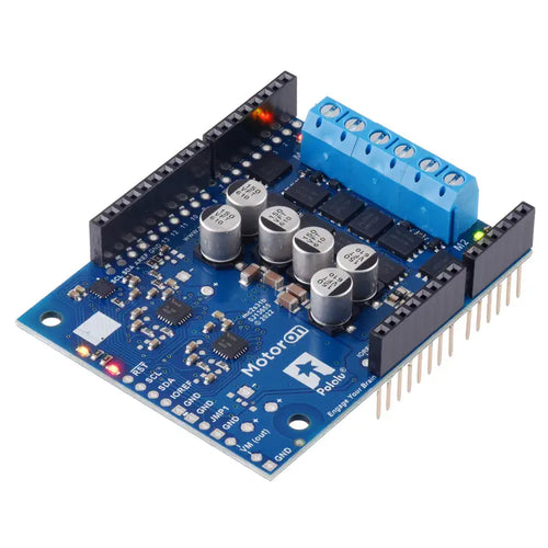 Motoron M2S18v20 Dual High-Power Motor Controller Shield for Arduino w/ Connectors