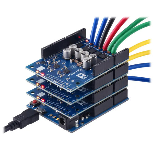 Motoron M2S24v16 Dual High-Power Motor Controller Shield for Arduino (No Connectors)