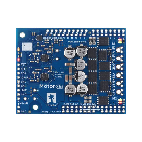 Motoron M2S24v16 Dual High-Power Motor Controller Kit for Arduino w/ Connectors