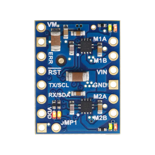 Motoron M2T550 Dual I2C Motor Controller (Header Pins Soldered)