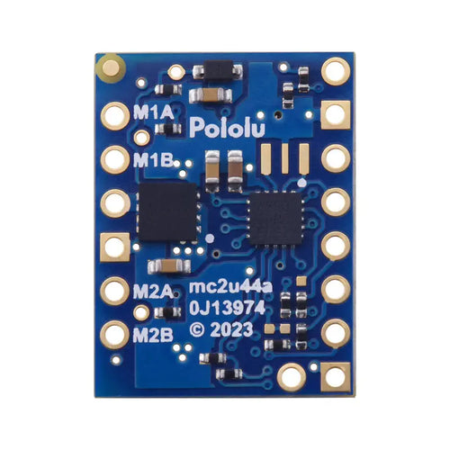 Motoron M2T550 Dual I2C Motor Controller (Header Pins Soldered)