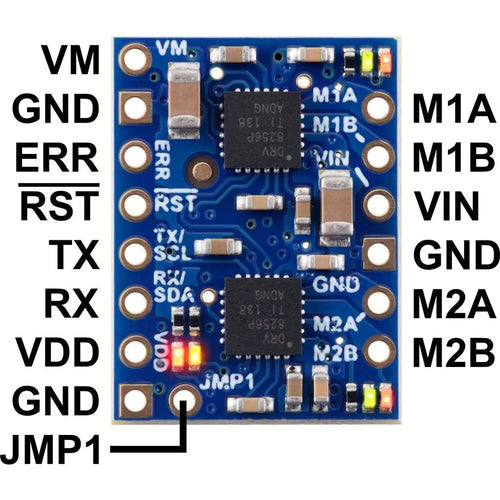 Pololu Motoron M2U256 Dual Serial Motor Controller