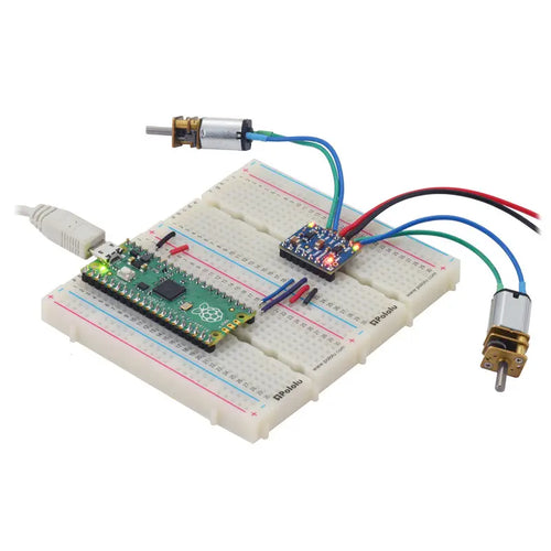 Motoron M2U550 Dual Serial Motor Controller (Header Pins Soldered)