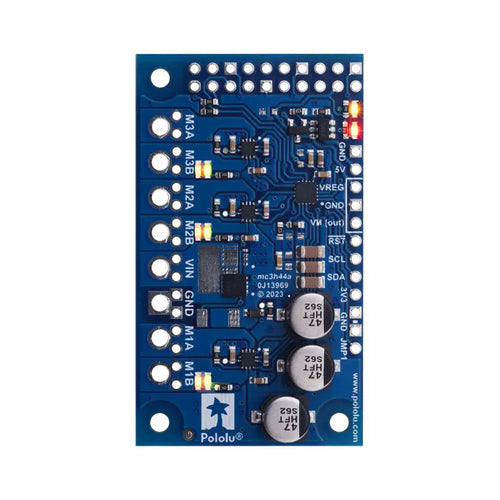 Motoron M3H550 Triple Motor Controller for RPi (No Connectors / Standoffs)