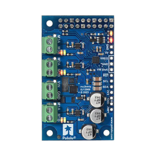 Motoron M3H550 Triple Motor Controller for RPi (No Connectors / Standoffs)